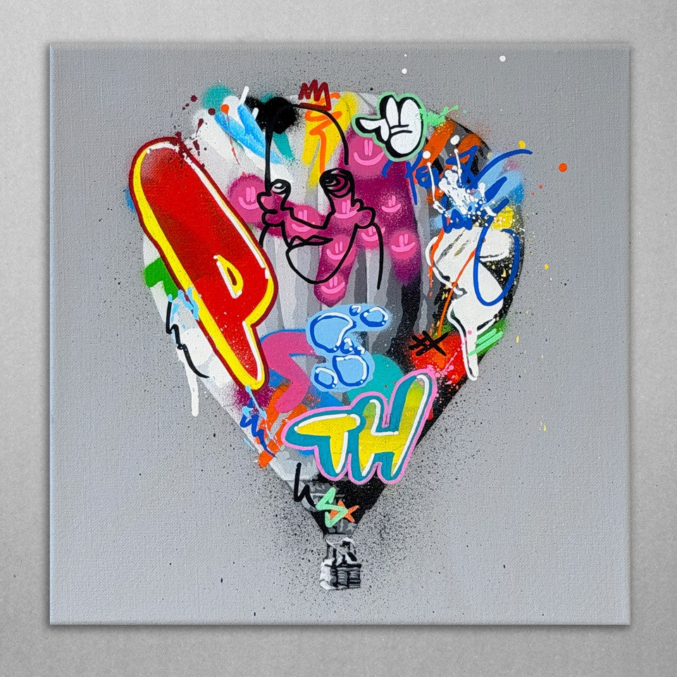 Martin Whatson, Balloon, 2026 canvas shown by Vertical Gallery.