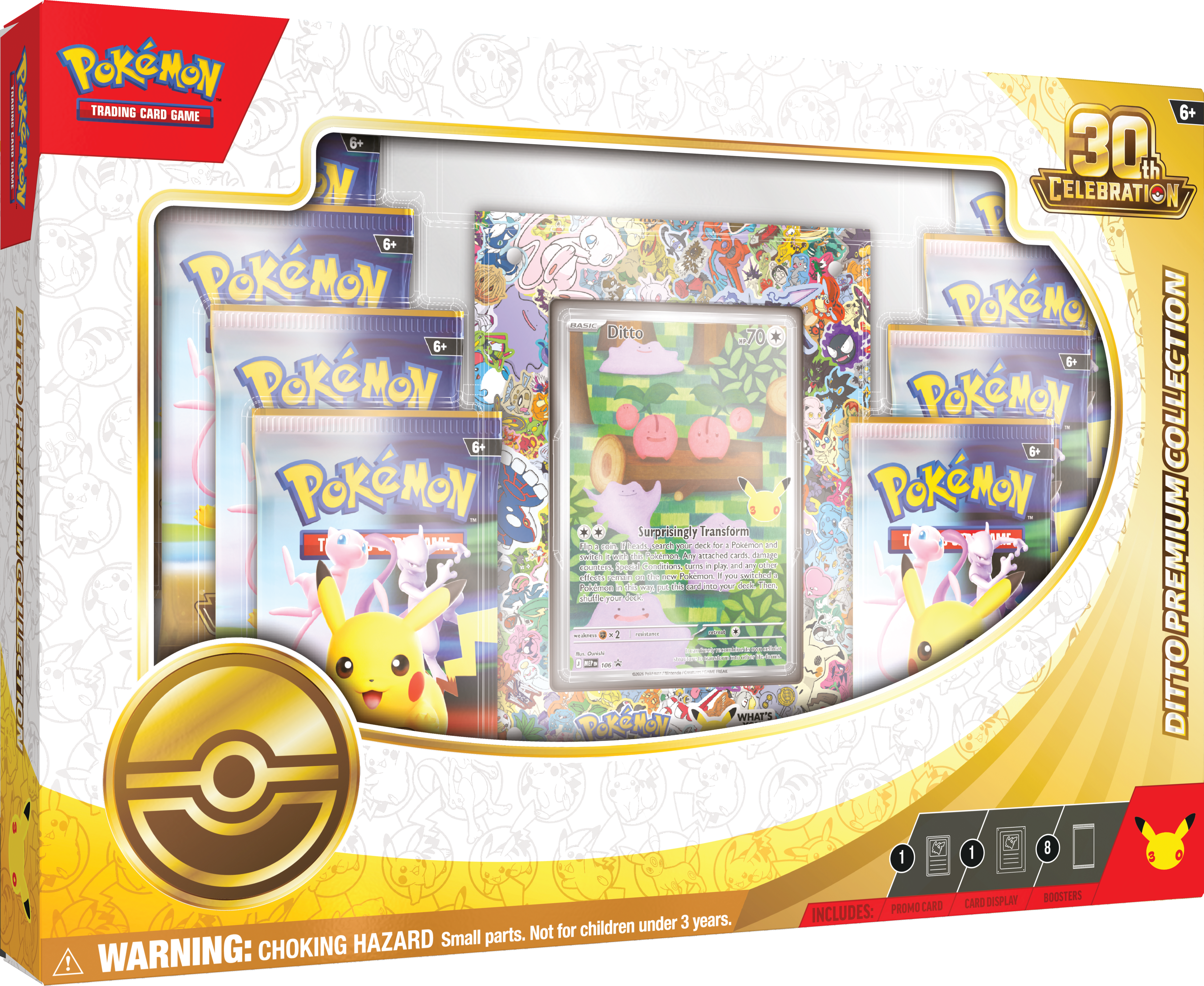 Pokemon TCG 30th Celebration Ditto Premium Collection EN