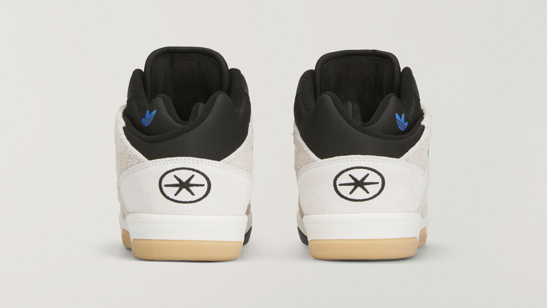 adidas x Bad Bunny BadBo 1.0 — Beige and Black official product photograph