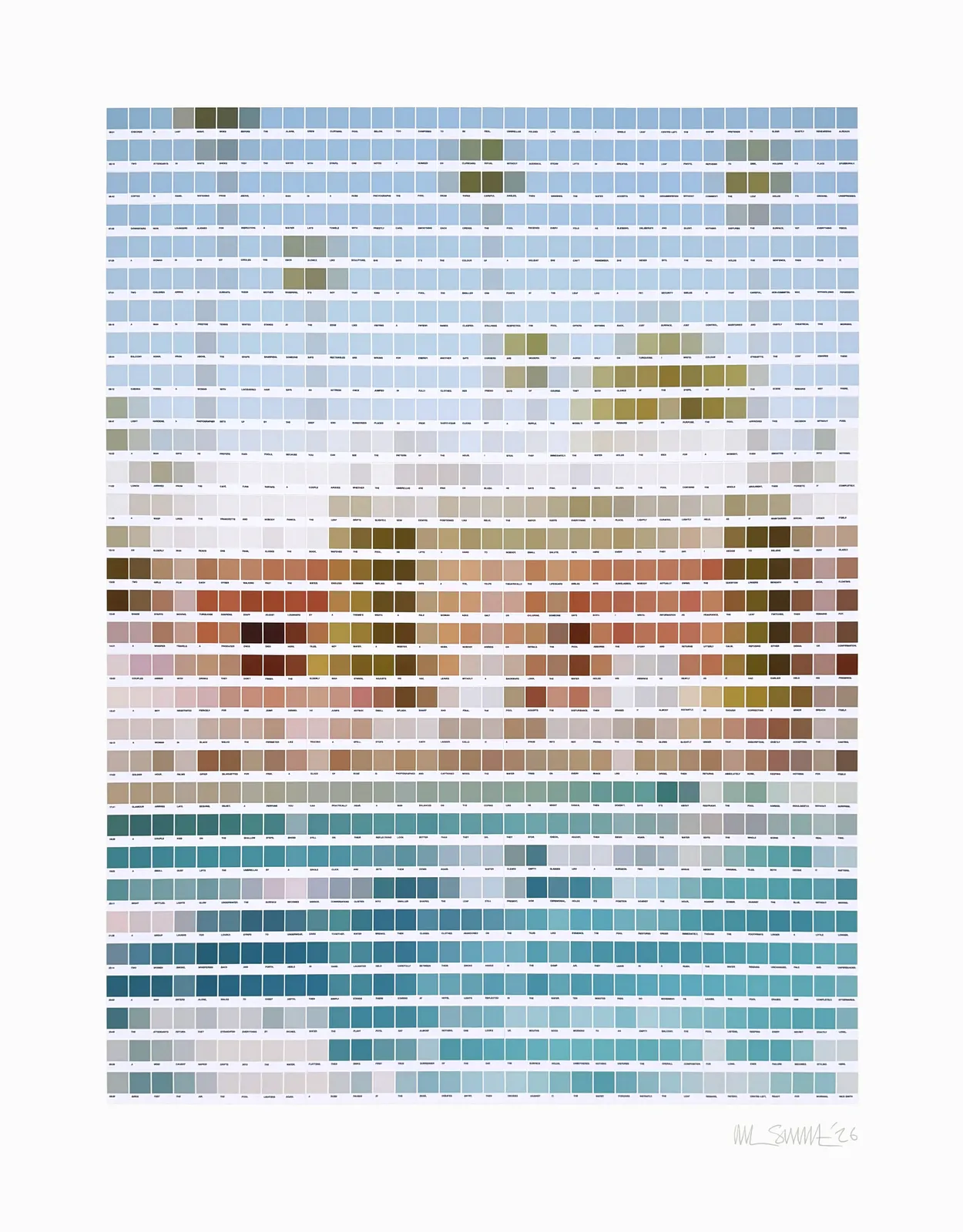 Nick Smith, Beverly Hills (2026), original collage