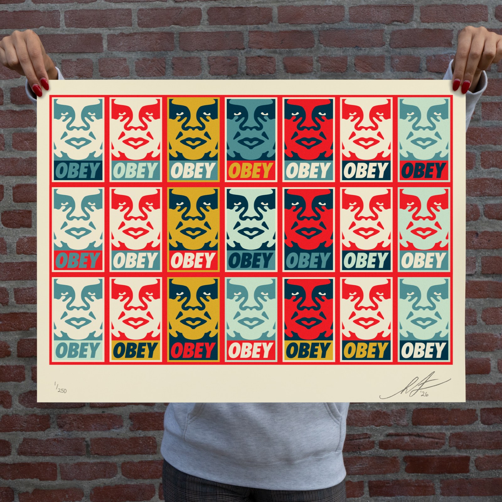 Icon (Repetition with Variation) by Shepard Fairey