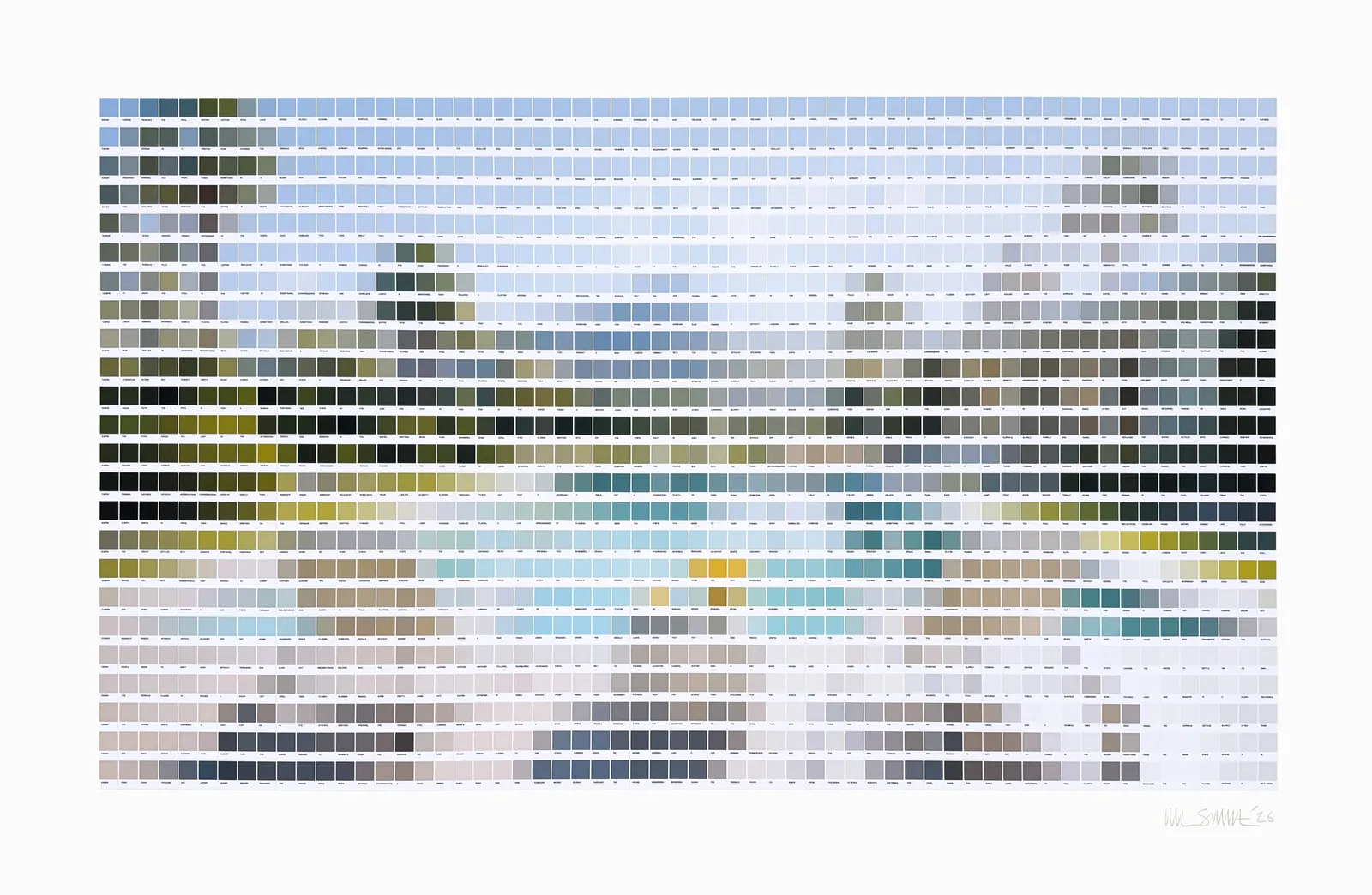 Nick Smith, Palm Springs (2026), original collage