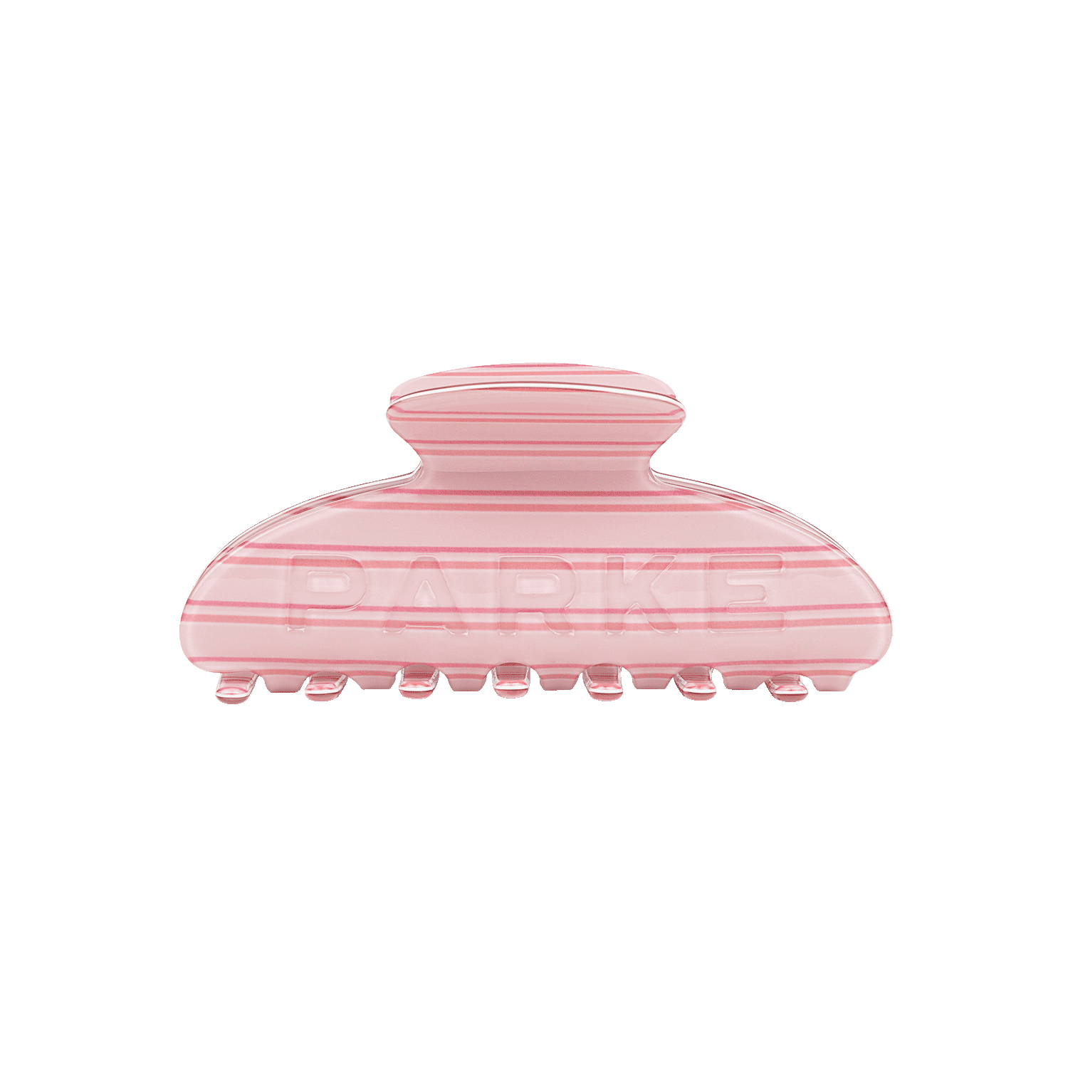 Parke x Pink Aid Claw Clip — Fairy Wing Stripe — official product photograph