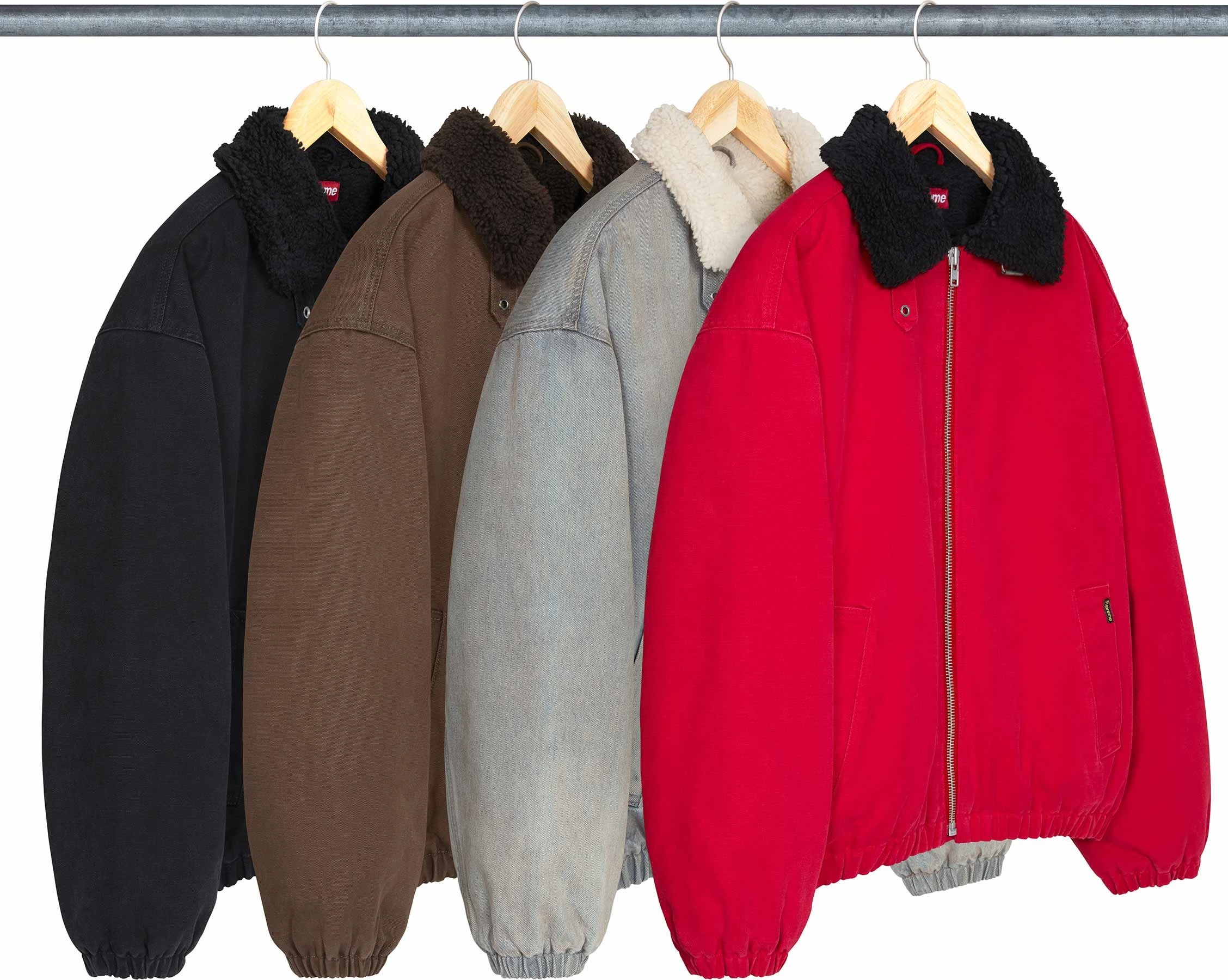 Supreme Faux Shearling Lined Bomber Jacket Fall/Winter 2026 official product assortment