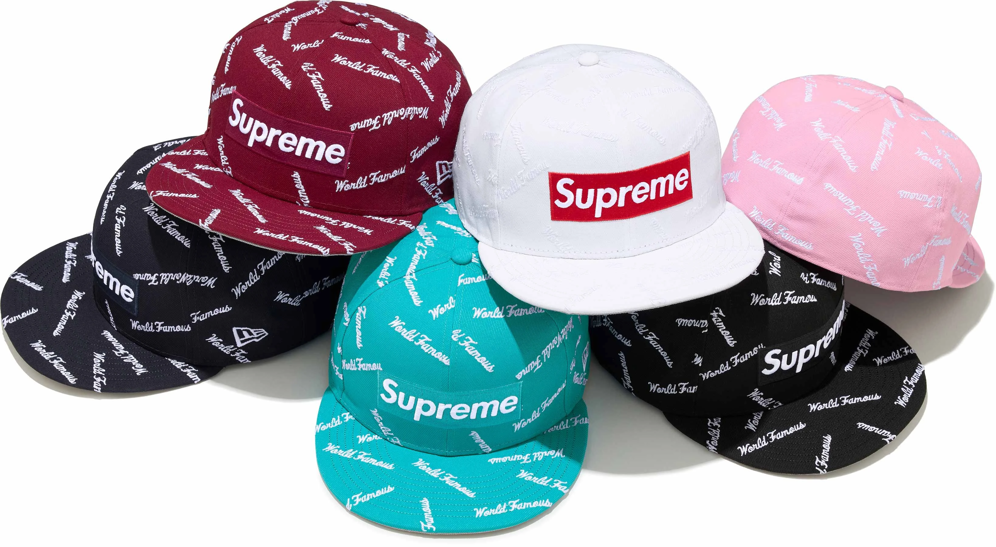Supreme World Famous Box Logo New Era® Fall/Winter 2026 official product assortment