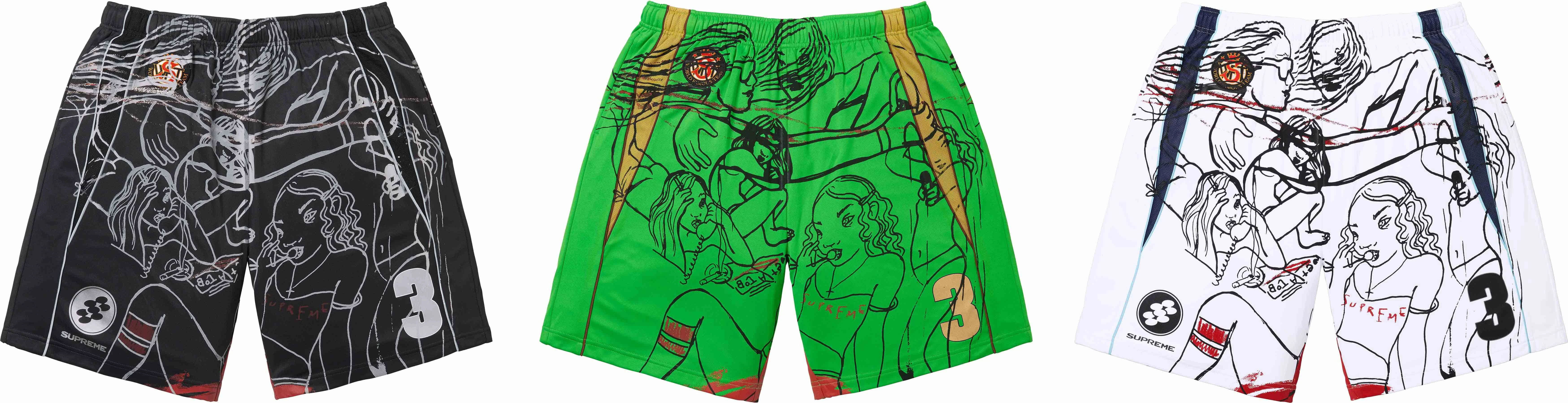 Supreme Rita Ackermann Soccer Short Fall/Winter 2026 official product assortment