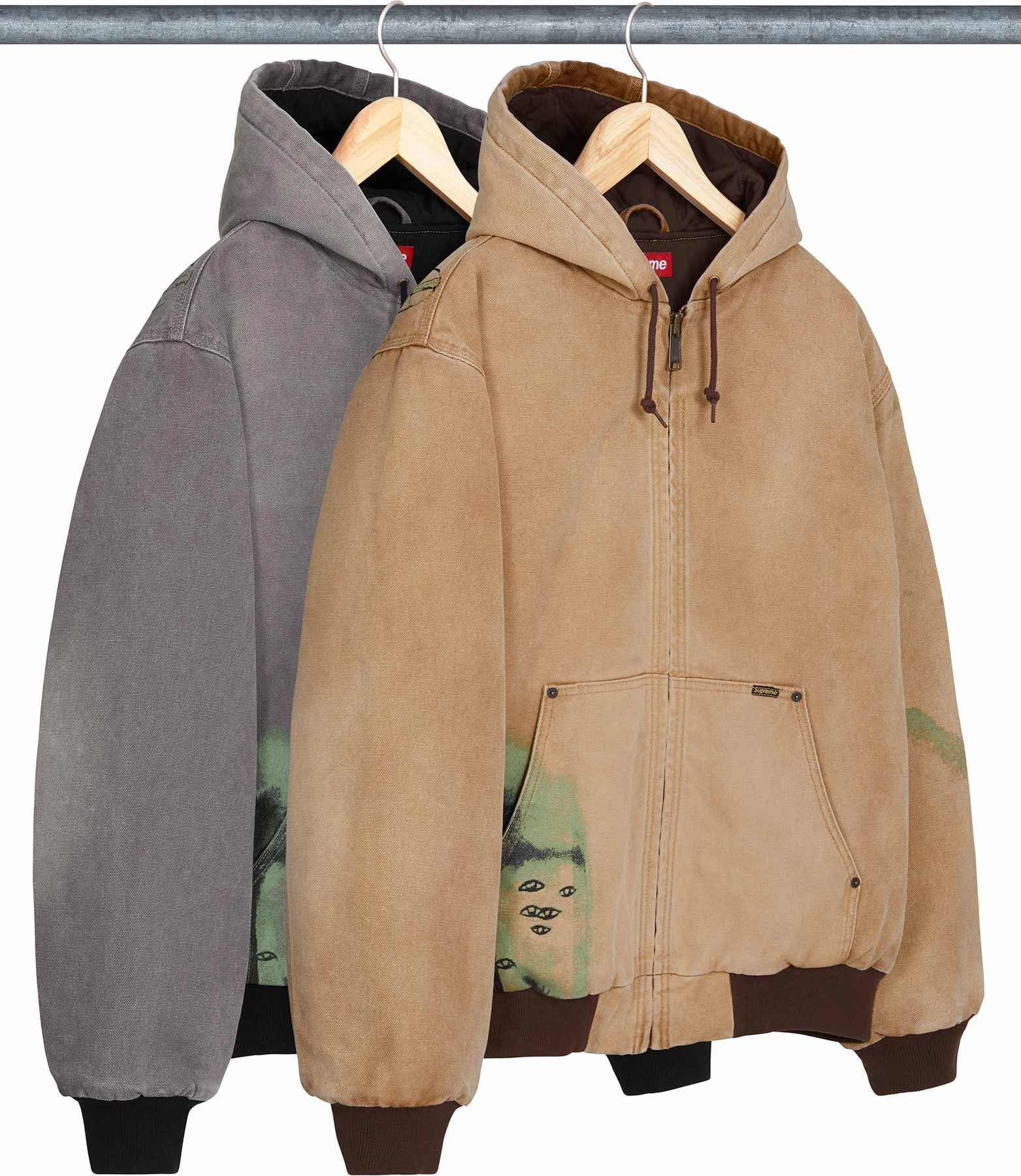 Supreme Rita Ackermann Hooded Work Jacket Fall/Winter 2026 official product assortment