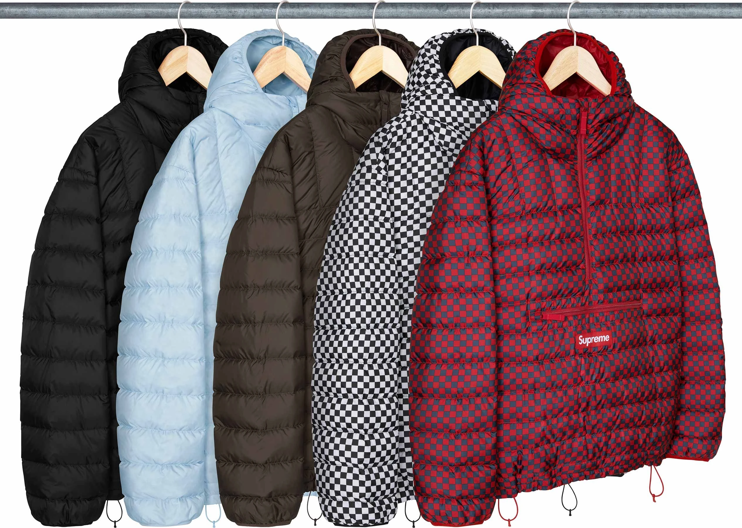 Supreme Micro Down Half Zip Hooded Pullover Fall/Winter 2026 official product assortment