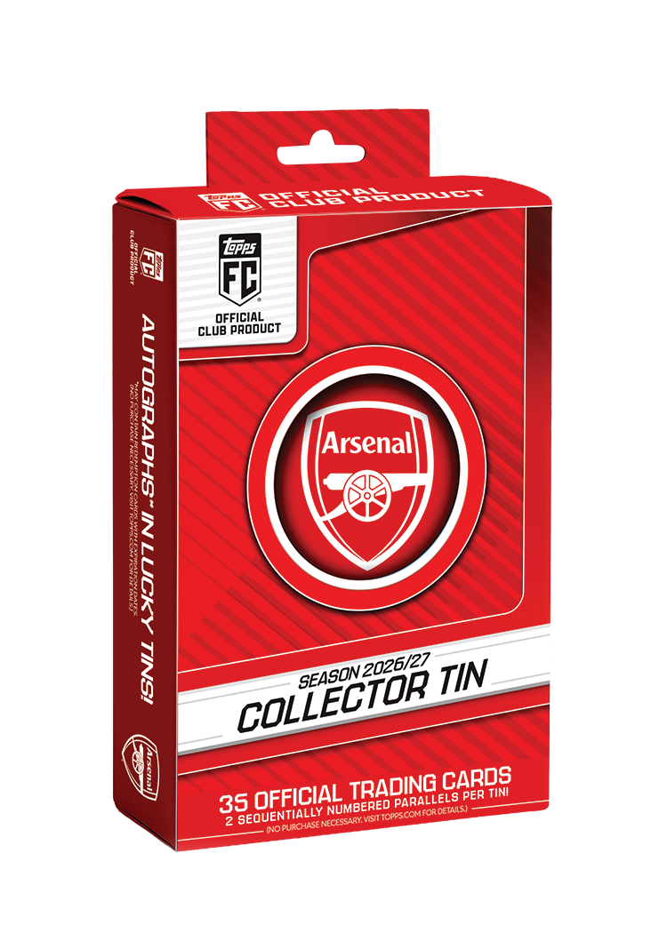 Topps Arsenal Collector Tin 2026/27