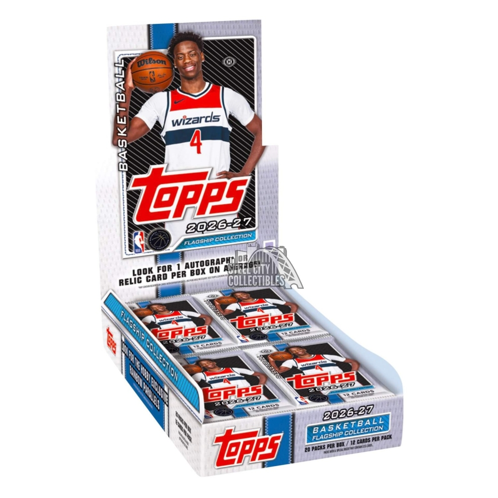 2026-27 Topps Basketball Hobby display box. Source watermark retained.