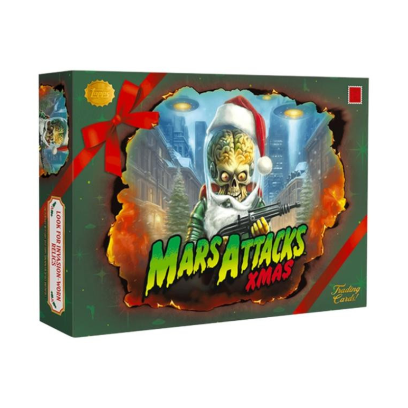 2026 Topps Mars Attacks Christmas — Hobby Box — exact retail packaging