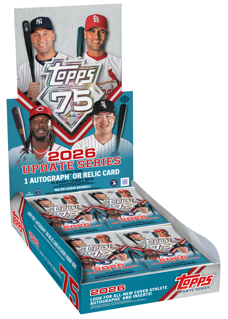 2026 Topps Update Series Baseball — Hobby Box — exact retail packaging