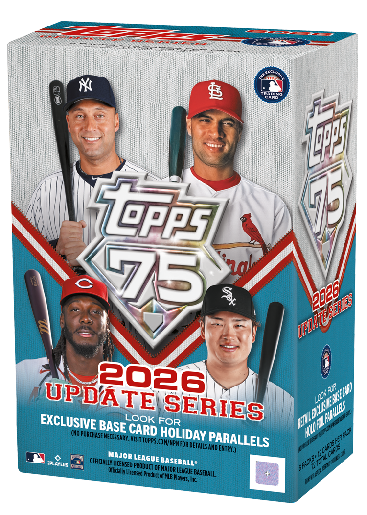 2026 Topps Update Series Baseball — Value Box — exact retail packaging