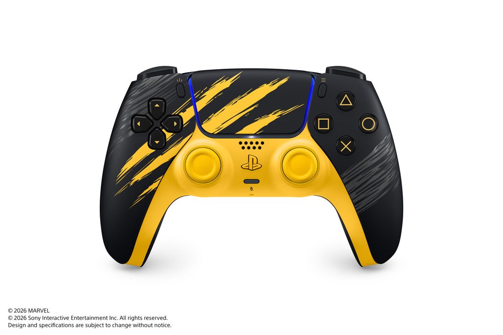 DualSense – Marvel’s Wolverine Battle Yellow Limited Edition